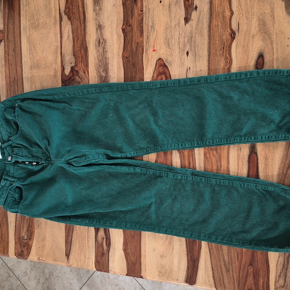 PacSun Dad Jeans, Button Fly, High Waist Corduroy
